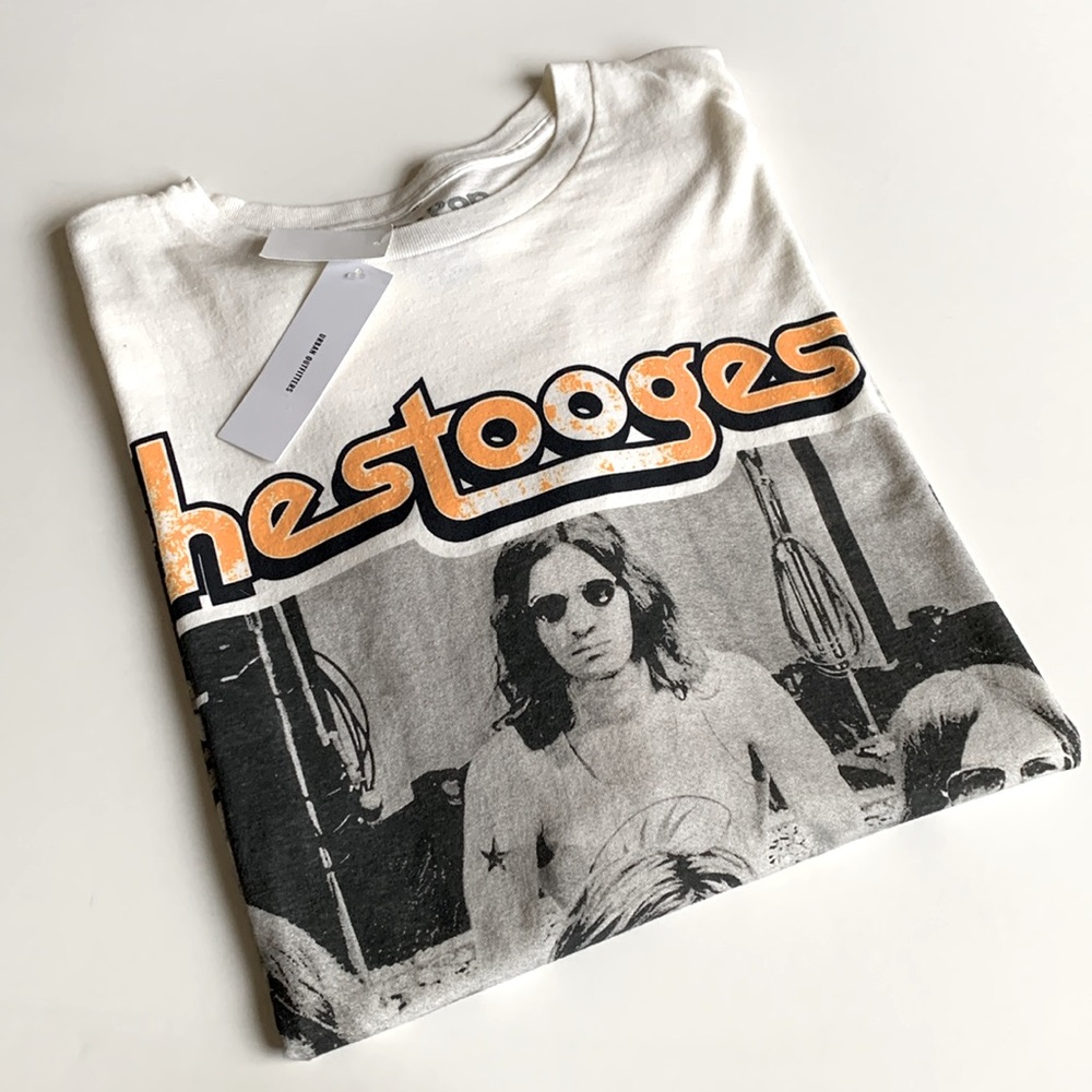 NWT UO The Stooges Iggy Pop Graphic Band T-Shirt Dress Oversized Size Large/XL - Picture 6 of 11